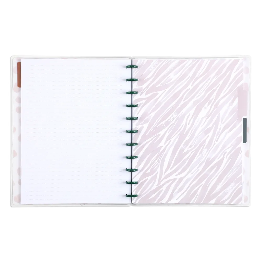 Gone Wild - Dotted Lined Big Notebook - 60 Sheets