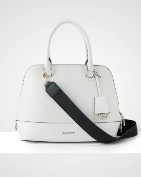 Grace Medium Dome Satchel Bag   Monogram Bag Strap