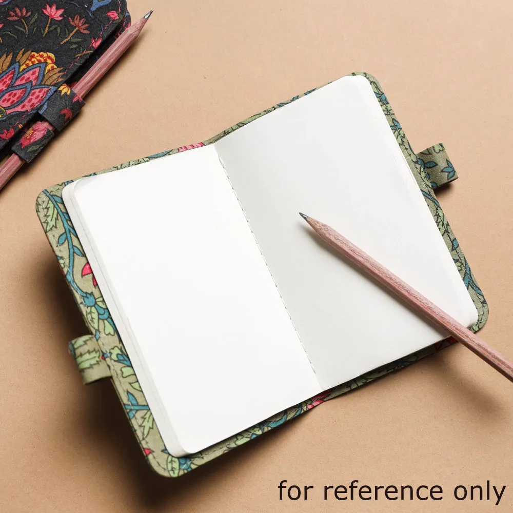 Grey - Sukriti Handmade Classic Notebook with Pencil (Small)