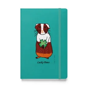 Guinea Pig Shamrock Notebook: Lucky Paws