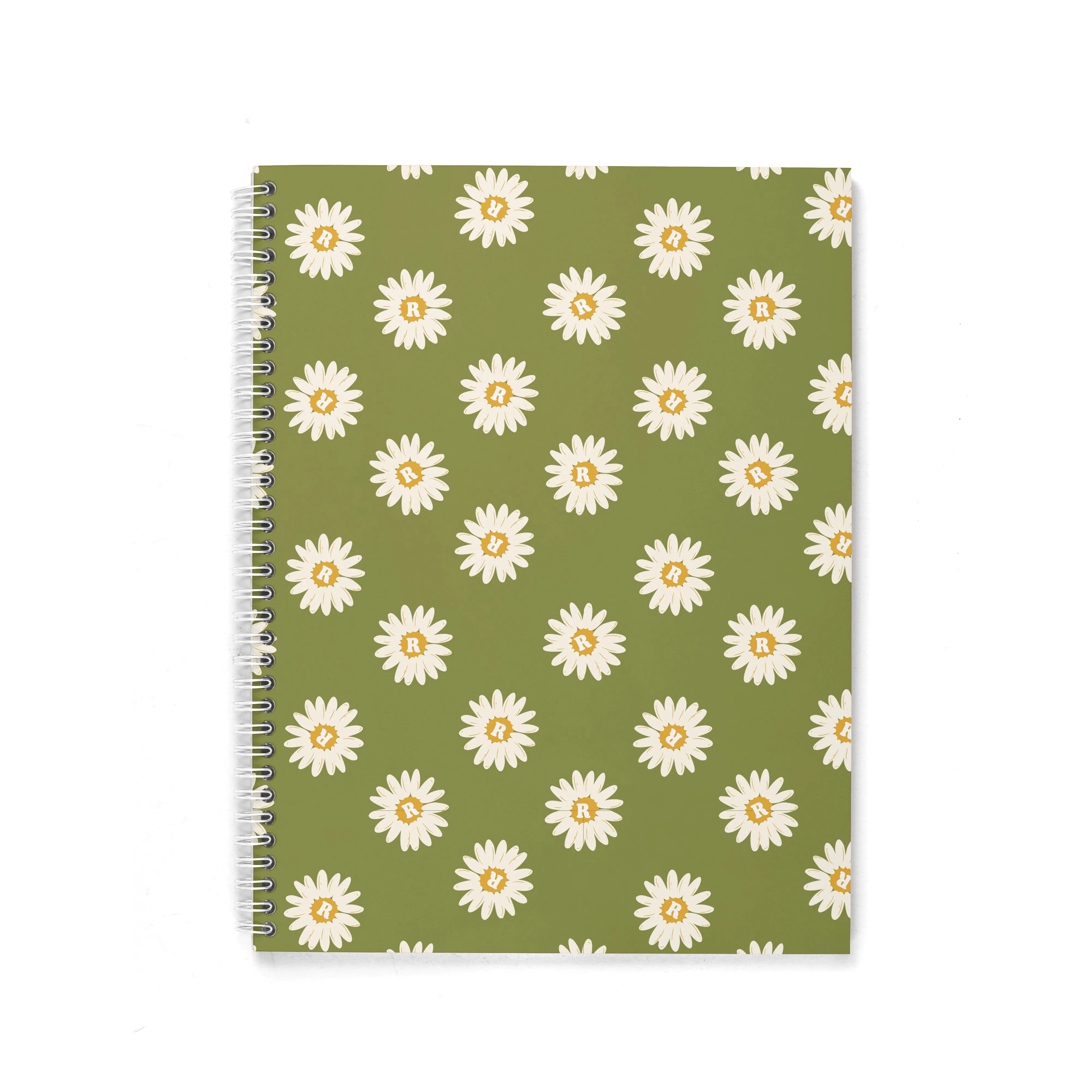 H3 X HB HAPPY DAISY PERSONALIZED SPIRAL NOTEBOOK