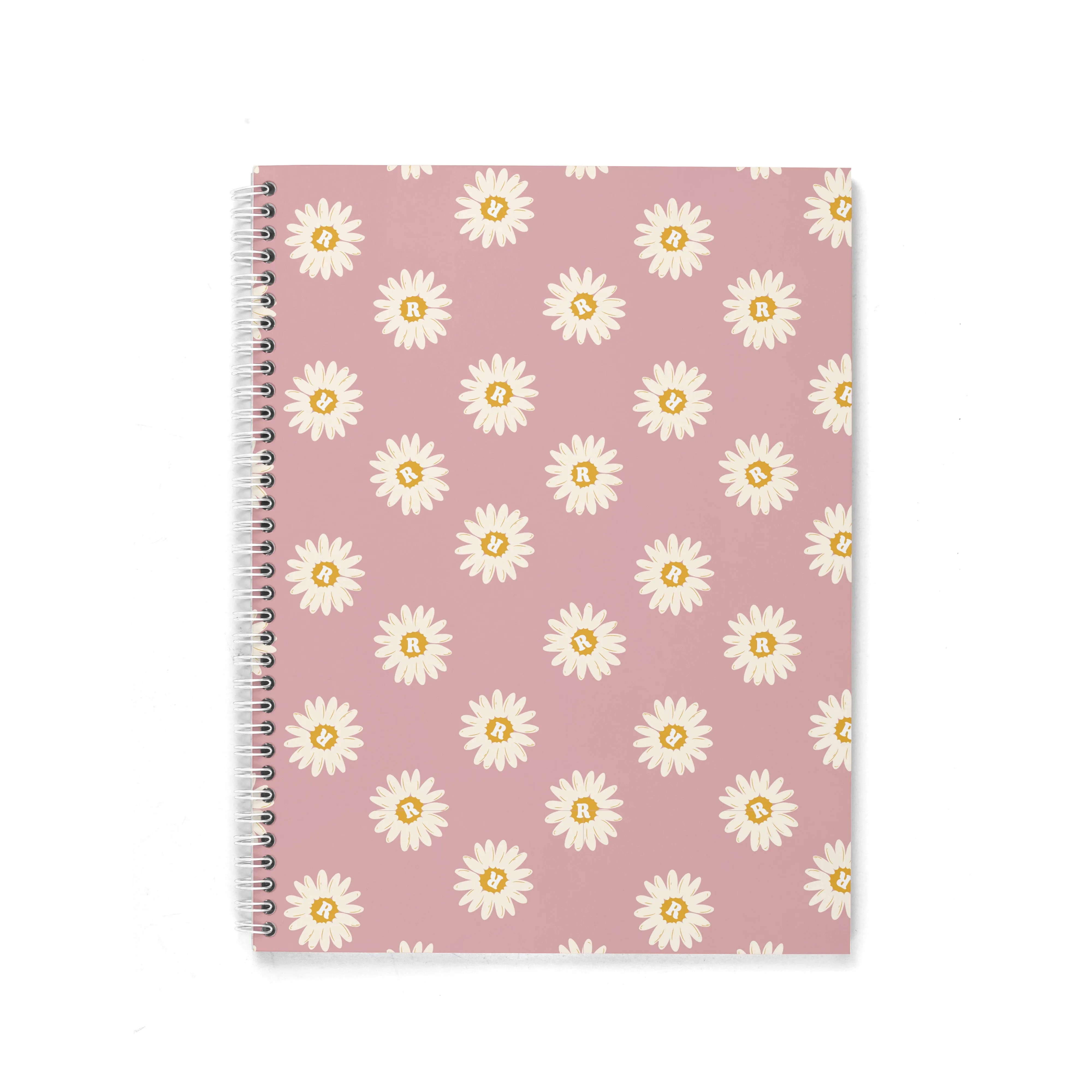 H3 X HB HAPPY DAISY PERSONALIZED SPIRAL NOTEBOOK