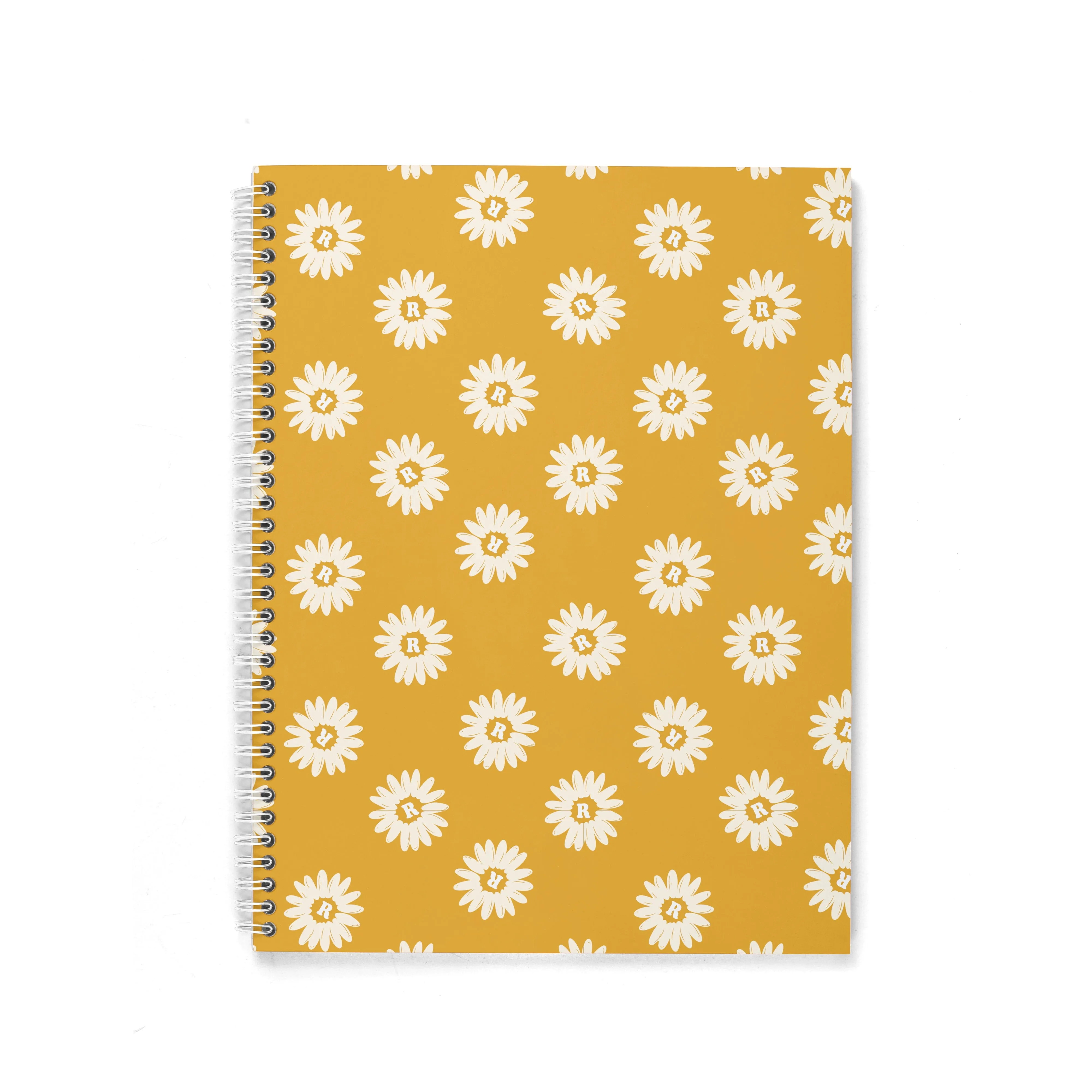 H3 X HB HAPPY DAISY PERSONALIZED SPIRAL NOTEBOOK