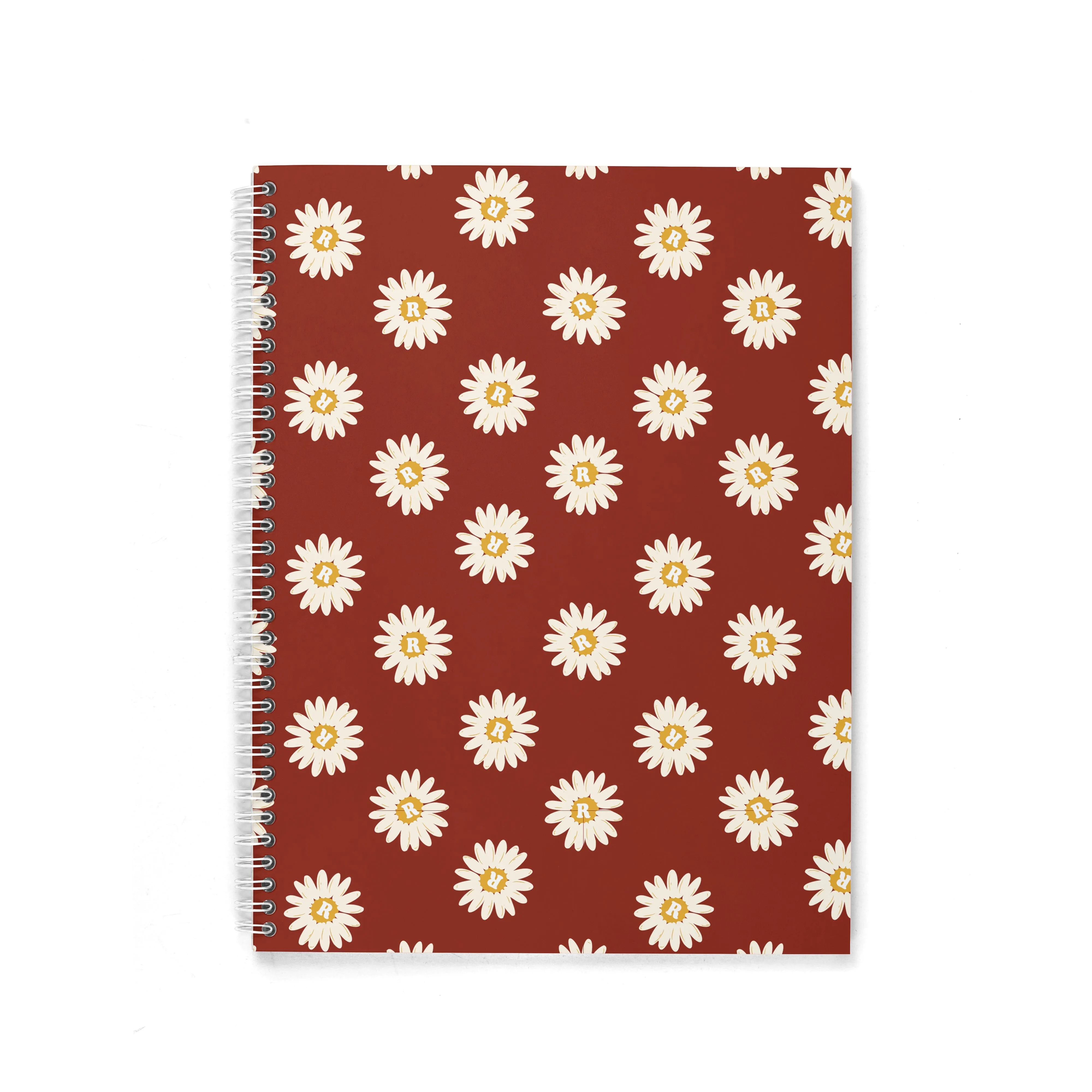 H3 X HB HAPPY DAISY PERSONALIZED SPIRAL NOTEBOOK