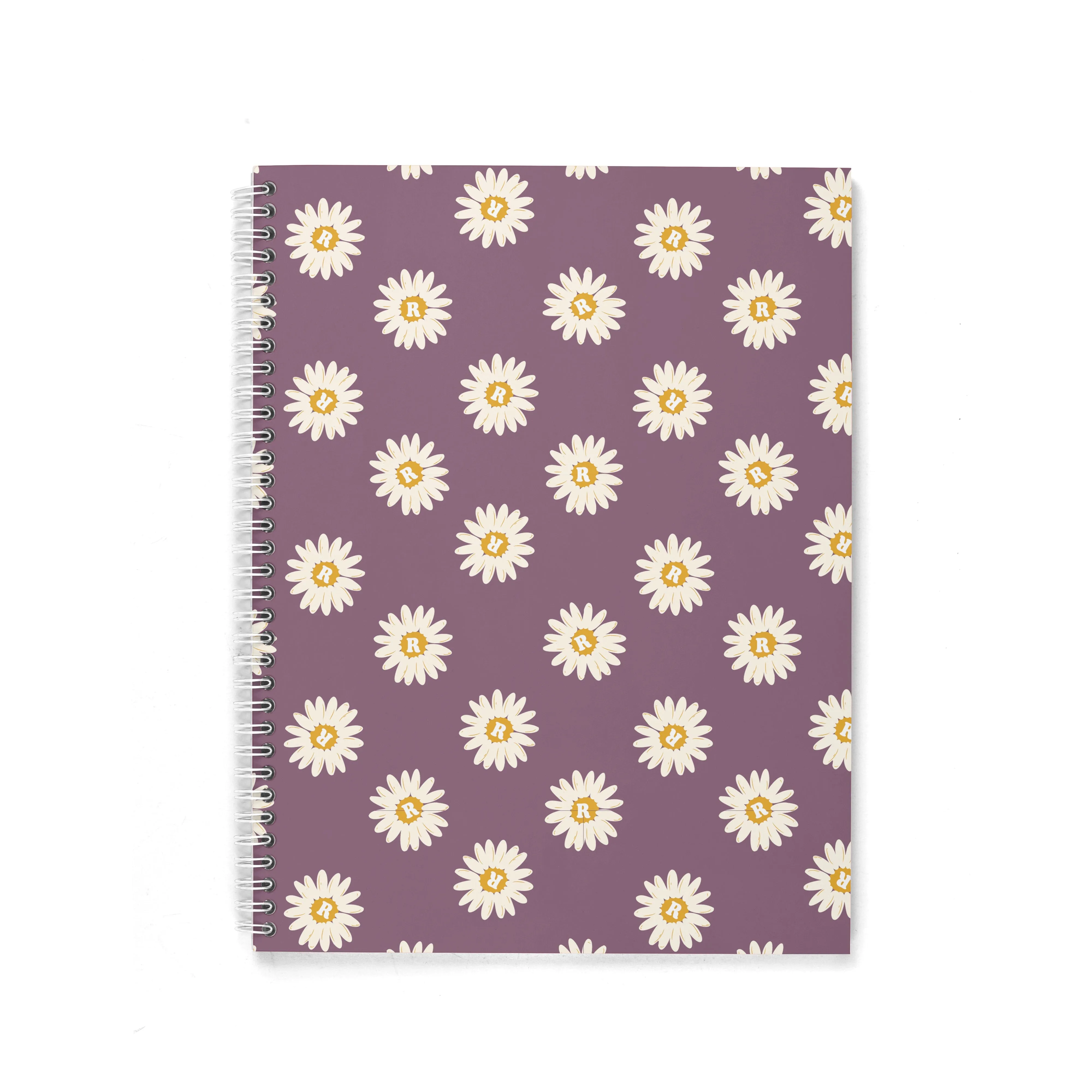 H3 X HB HAPPY DAISY PERSONALIZED SPIRAL NOTEBOOK