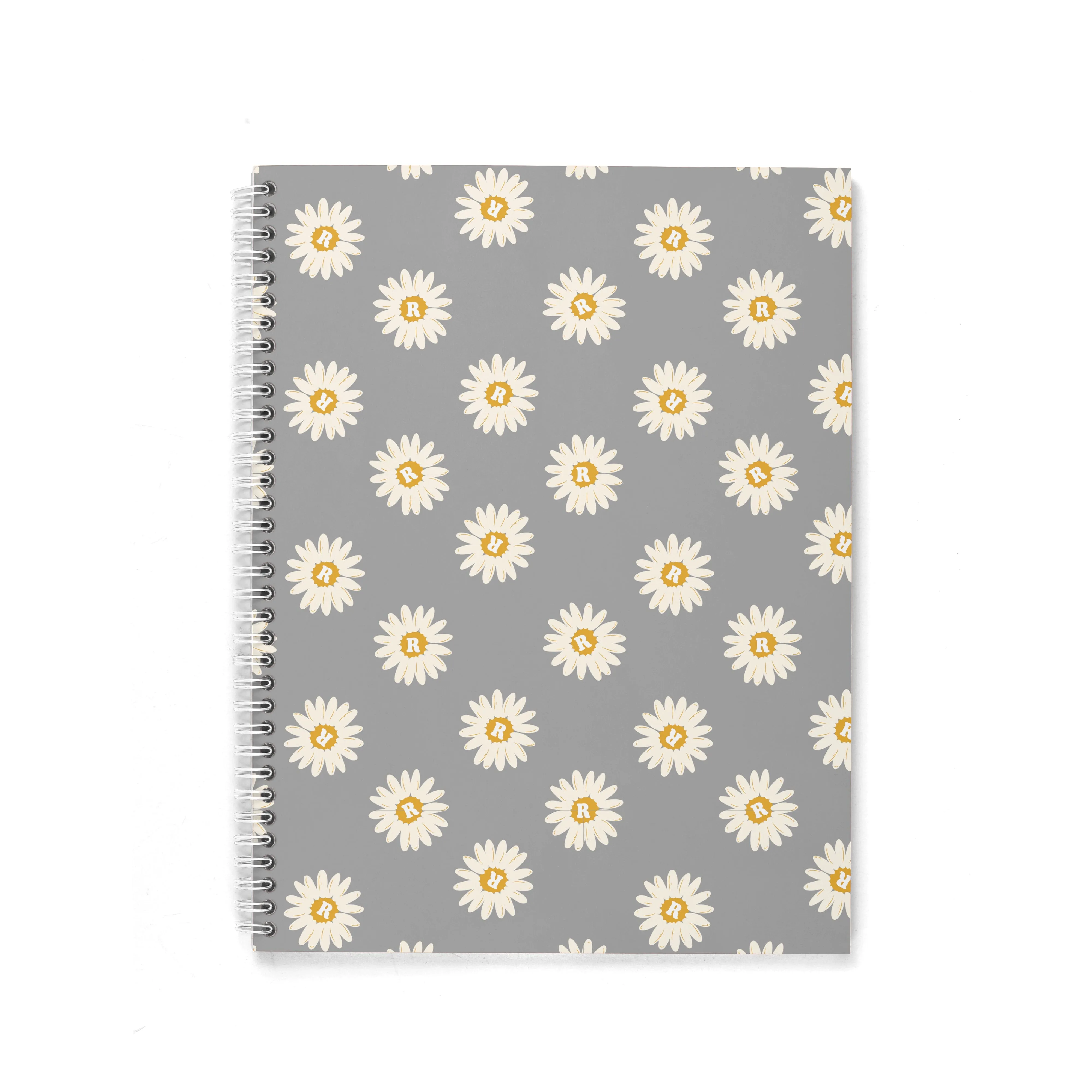 H3 X HB HAPPY DAISY PERSONALIZED SPIRAL NOTEBOOK