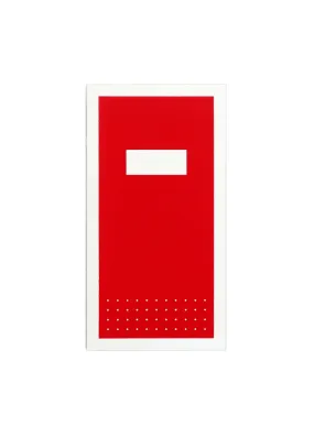 Hanaduri Travel Red Hanji Book- Dot Grid