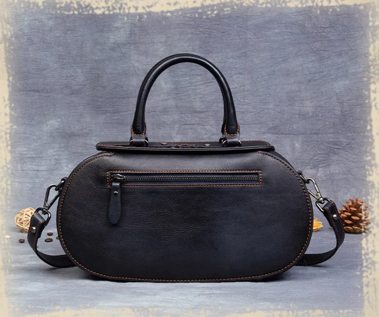 Handmade Leather Handbags Small Leather Crossbody Bag For Women