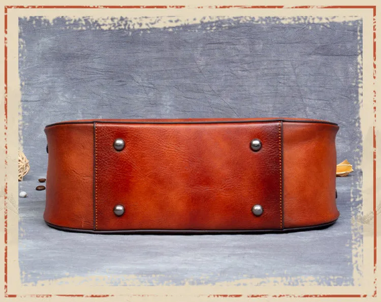 Handmade Leather Handbags Small Leather Crossbody Bag For Women