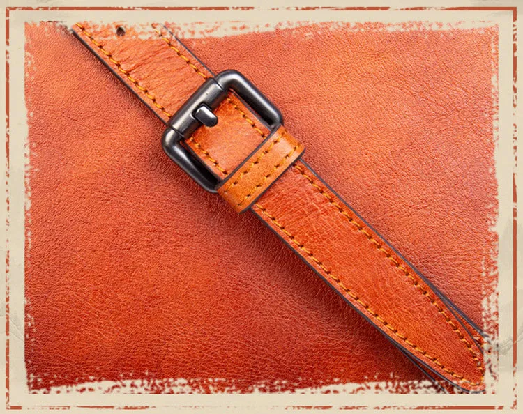 Handmade Leather Handbags Small Leather Crossbody Bag For Women