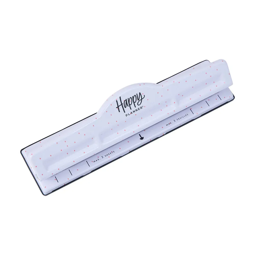 Happy Planner Big Page Punch - White