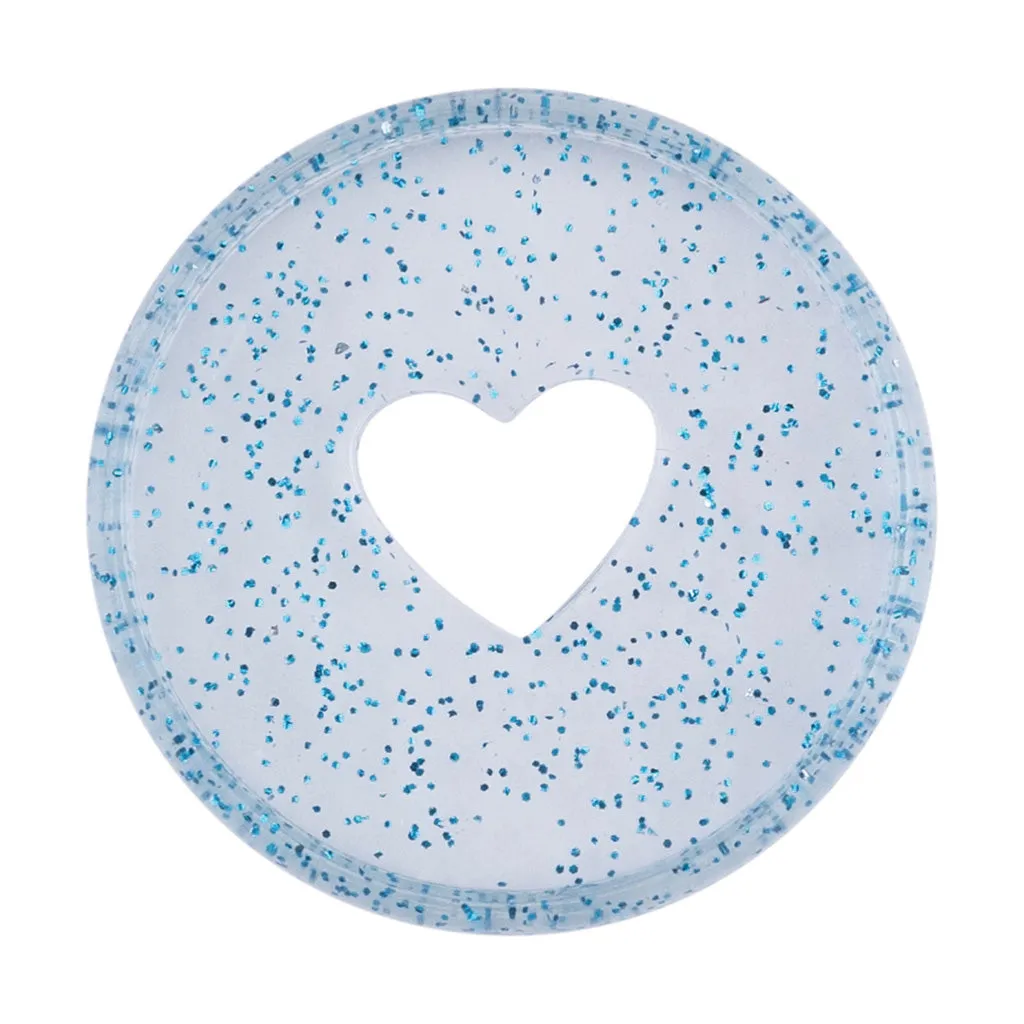 Happy Planner Blue Glitter Medium Discs