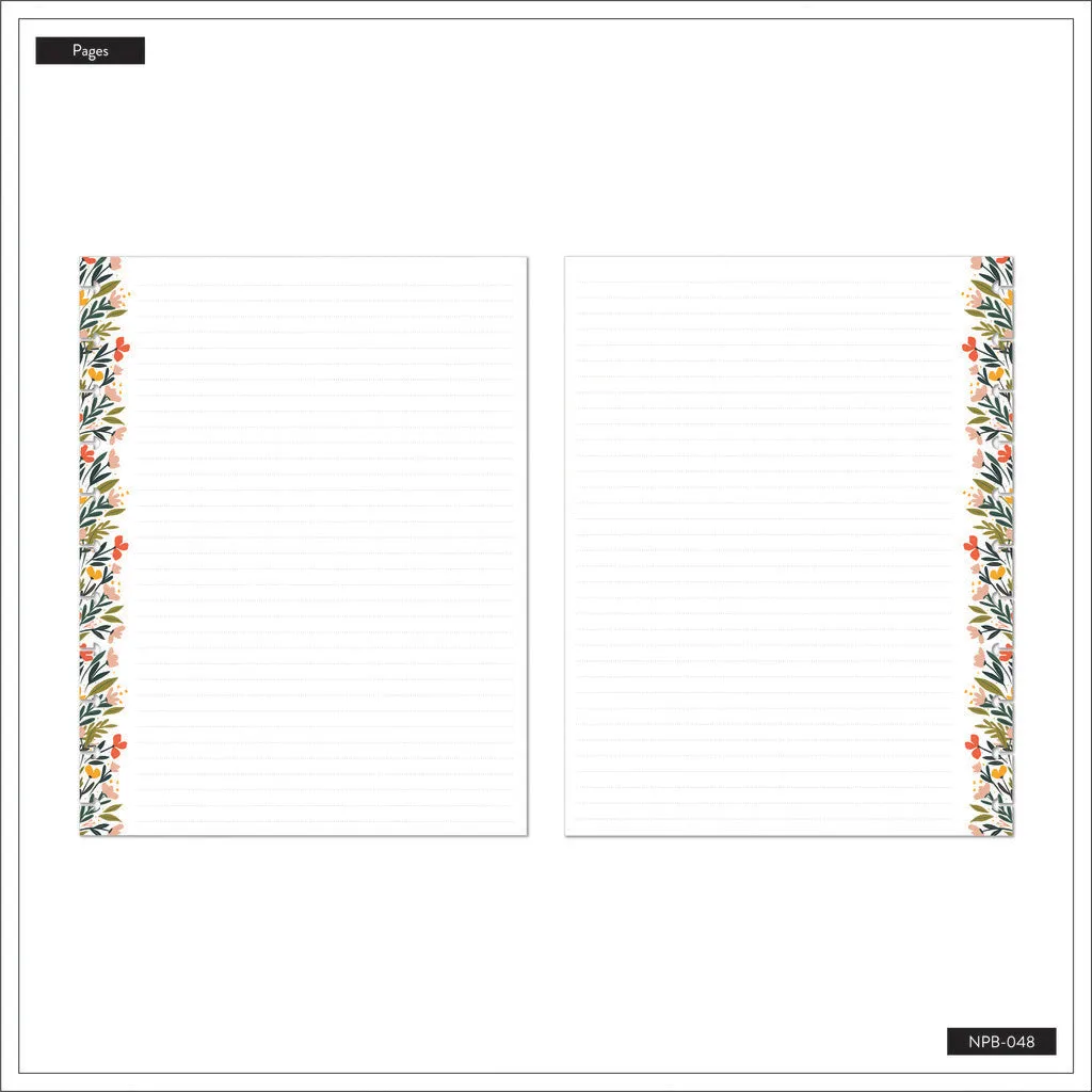 Happy Planner Breathe Live Explore Big Notebook - Lined