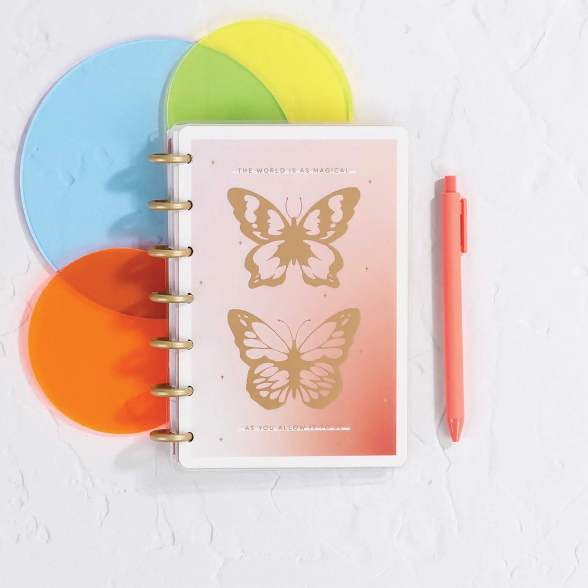 Happy Planner Butterfly Effect Mini Notebook - Lined