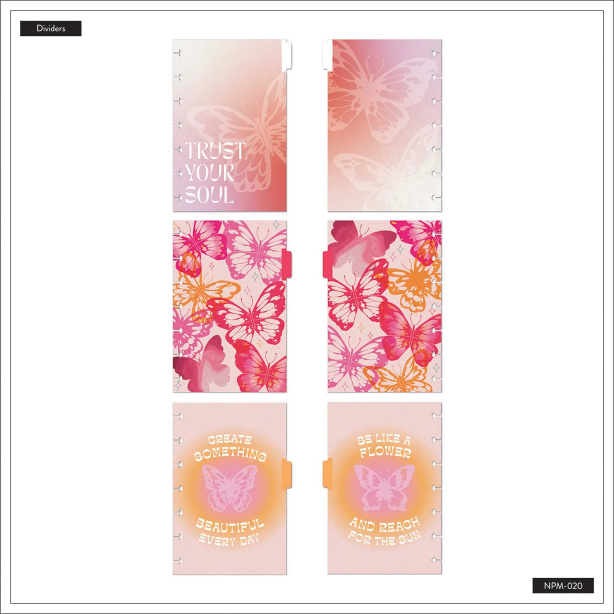 Happy Planner Butterfly Effect Mini Notebook - Lined