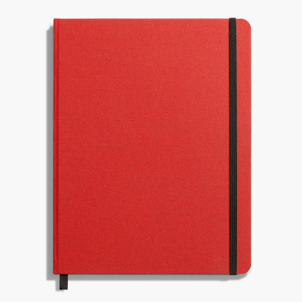 Hard Linen Large Journal by Shinola