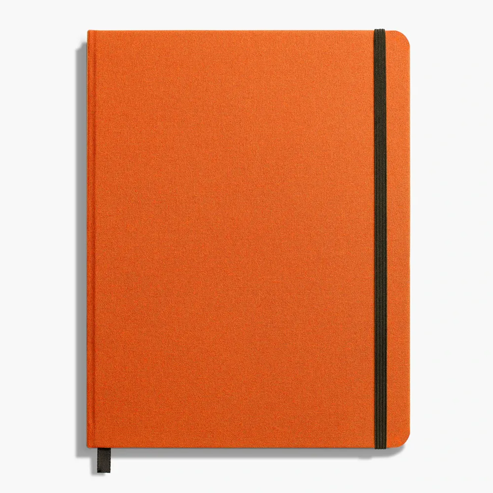 Hard Linen Large Journal by Shinola