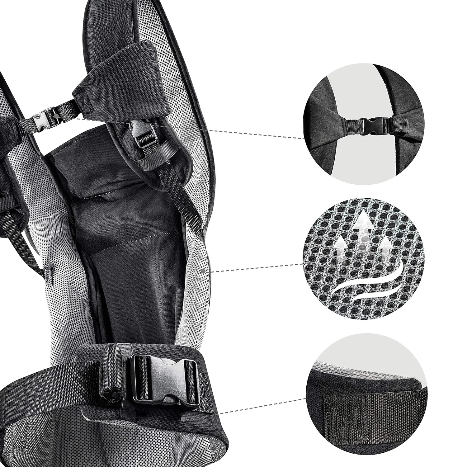 Hauck Close to me Baby Carrier - Black