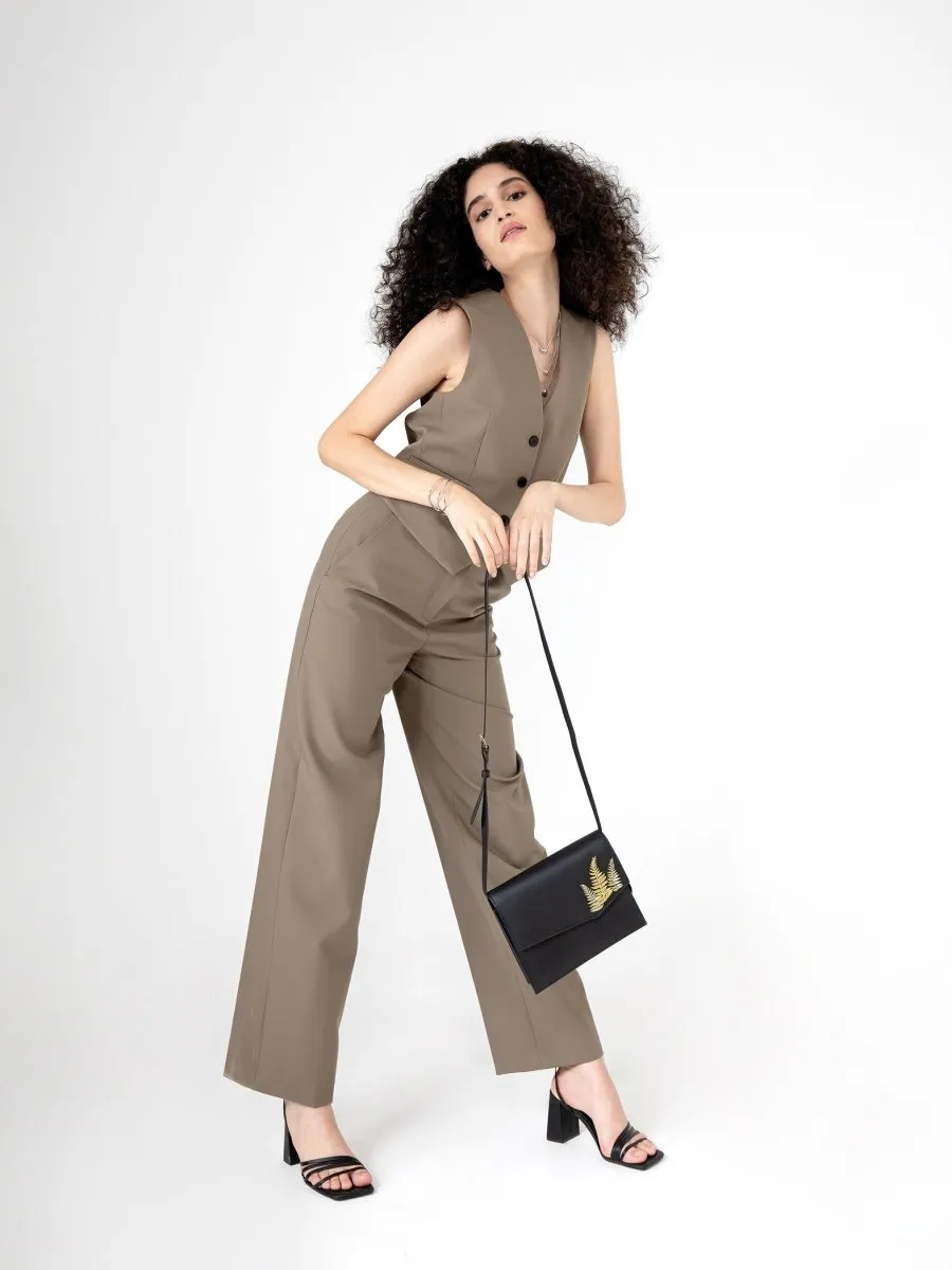 Hera- Apple Leather Handbag | Designer Satchel