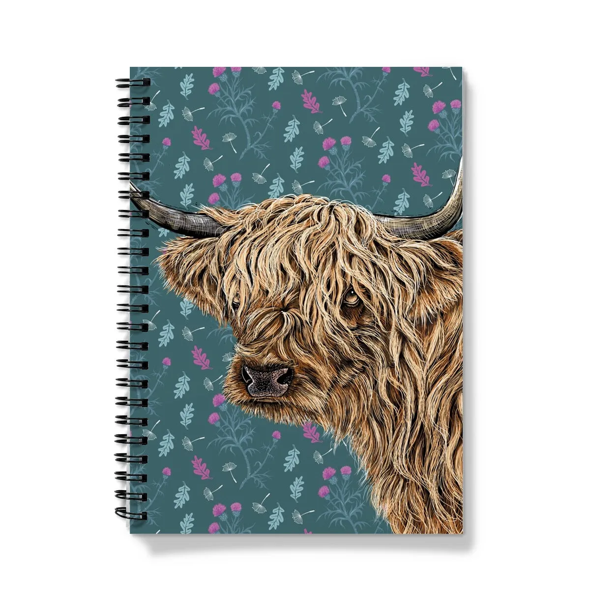 Highland Cow Notebook
