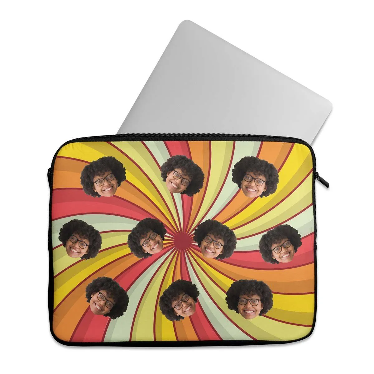 Illusion Personalized Laptop Sleeve
