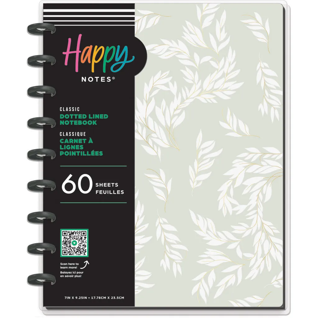 *IMPERFECT* Happy Planner Simple Sprigs Classic Notebook - Lined