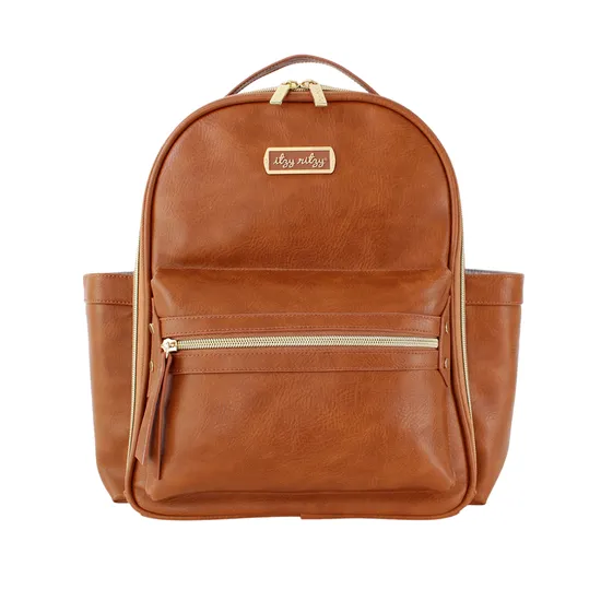 itzy ritzy Cognac Itzy Mini Diaper Bag Backpack