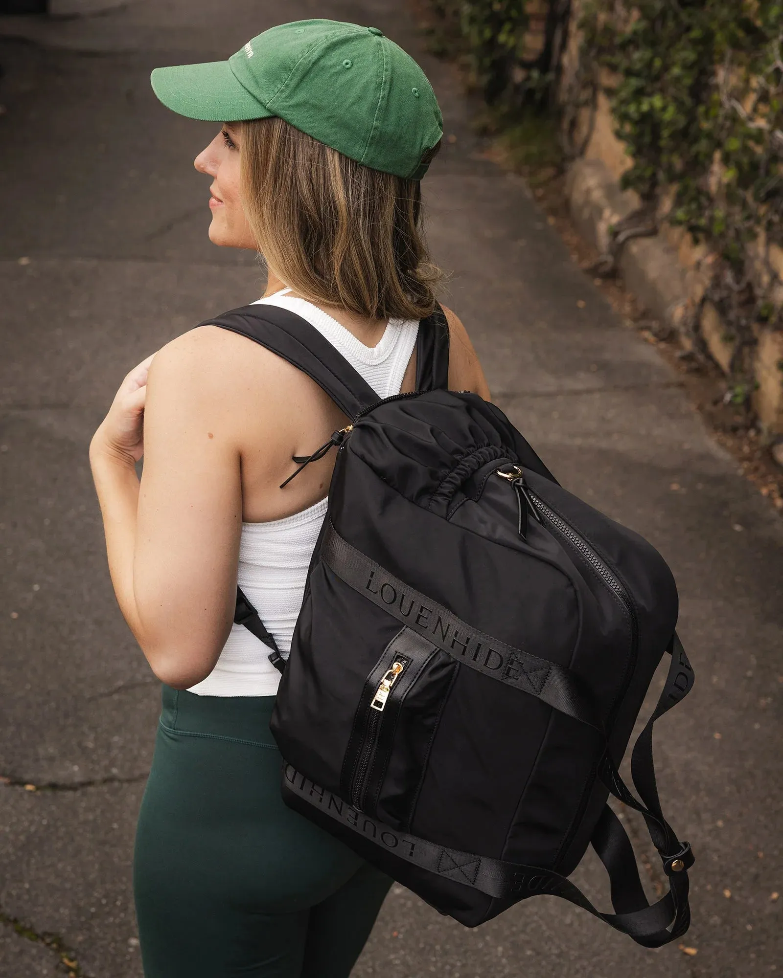 Jenn Nylon Travel Bag Black