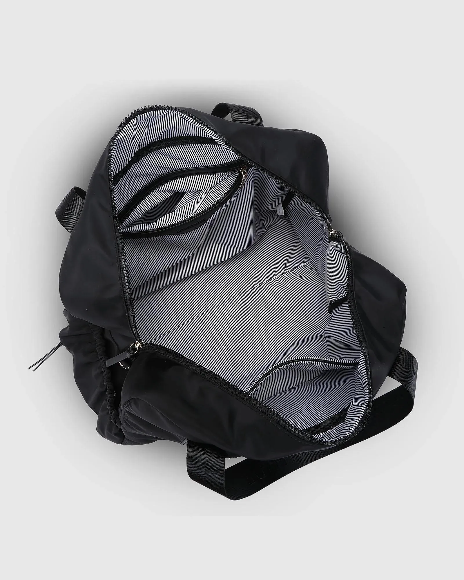 Jenn Nylon Travel Bag Black