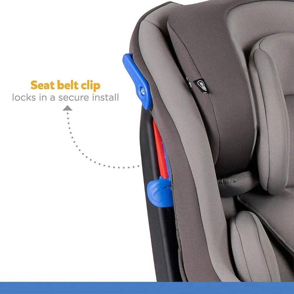 Joie Steadi Car Seat - Dark Pewter for Ages 0-4 Years