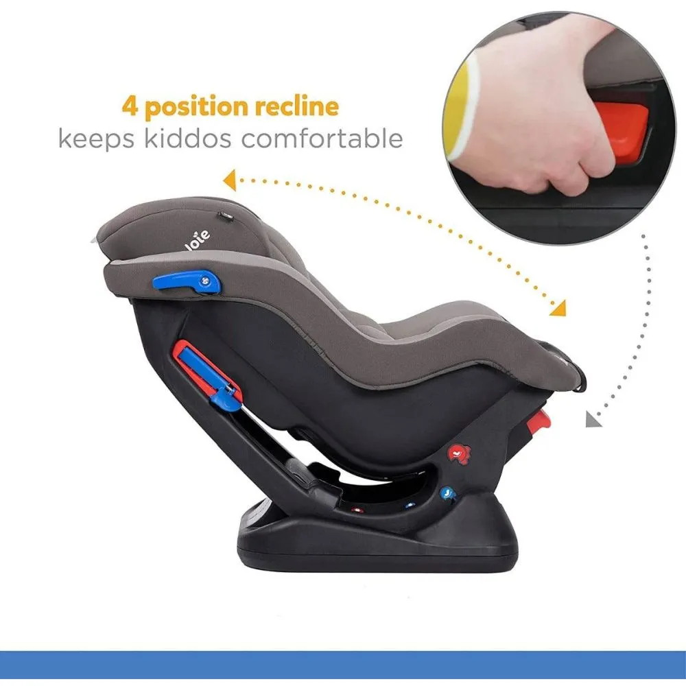 Joie Steadi Car Seat - Dark Pewter for Ages 0-4 Years
