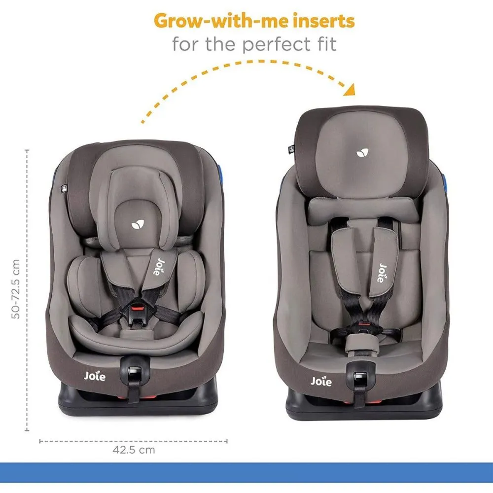 Joie Steadi Car Seat - Dark Pewter for Ages 0-4 Years
