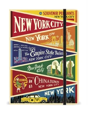 Journal Large NYC Souvenir Pennants