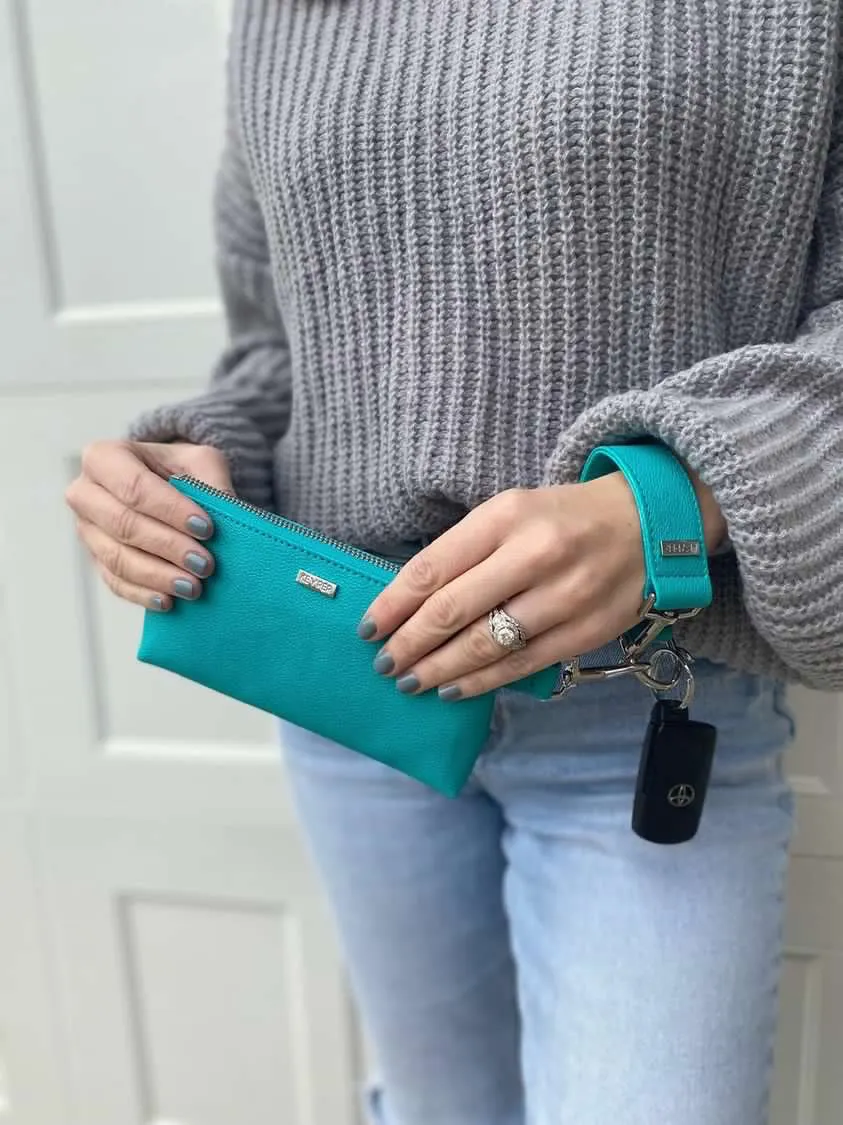 KEYPER Teal Vegan Leather BAG