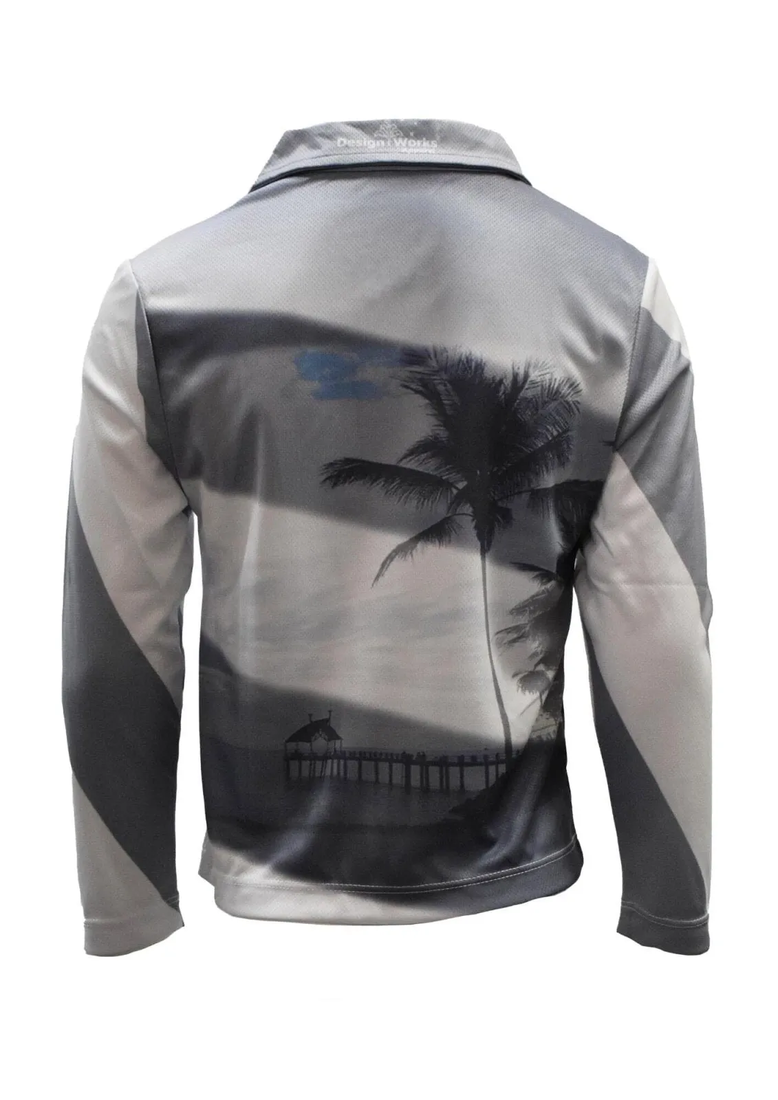 Kids Sun Protective Long Sleeve Shirt - Orca