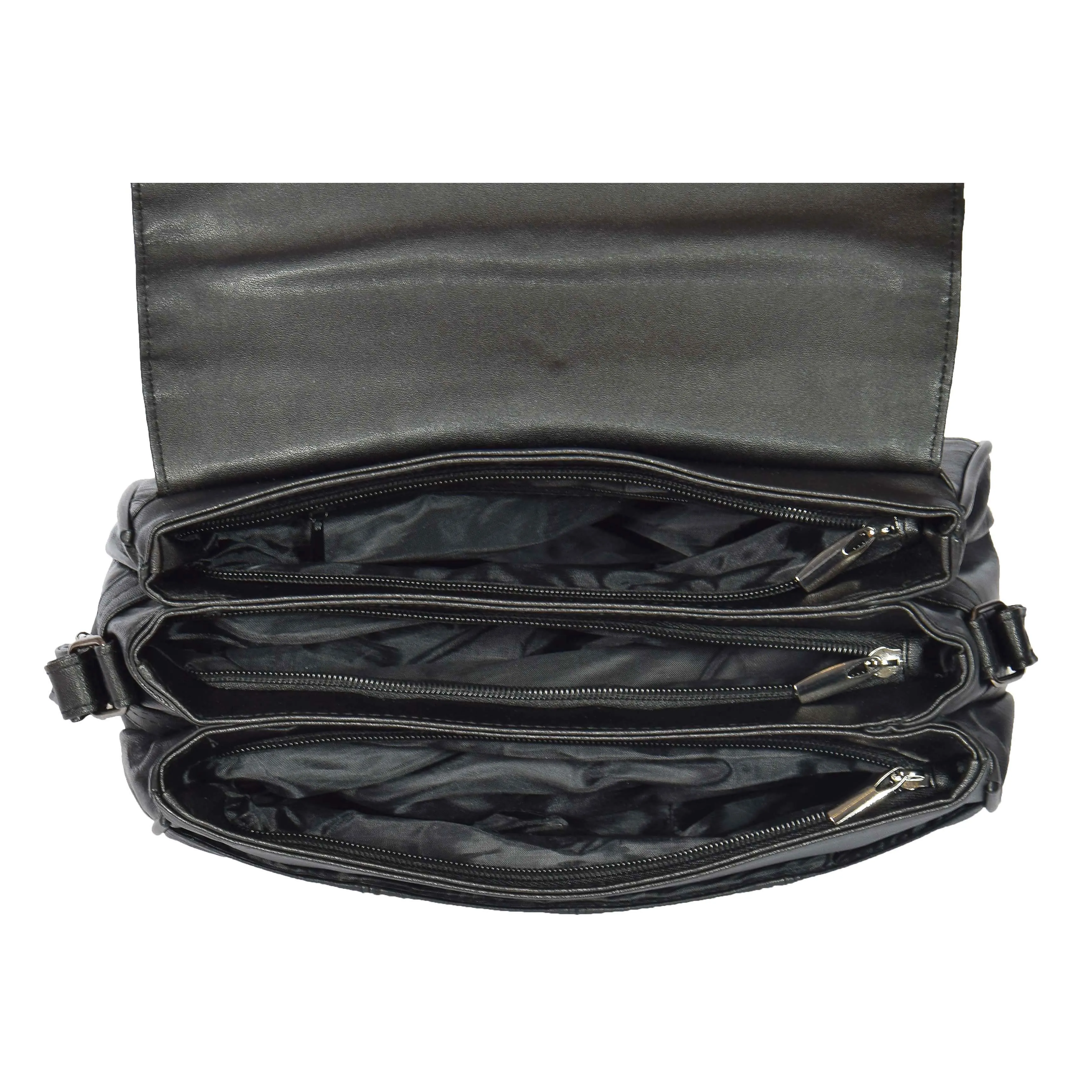 Ladies Small Size Organiser Bag HOL971 Black