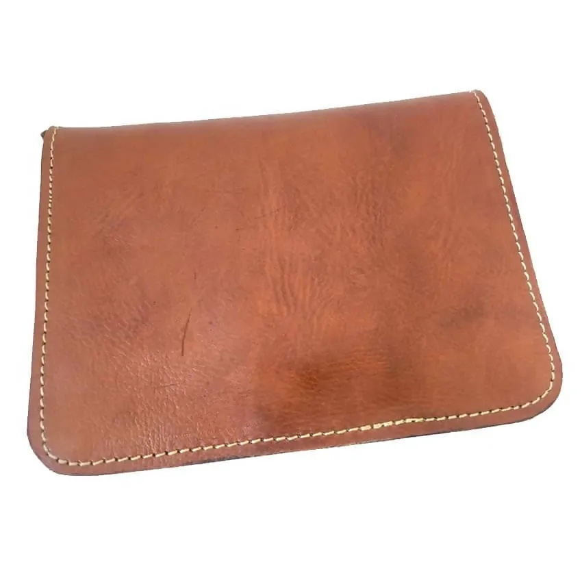 Leather Handbag with Pattern