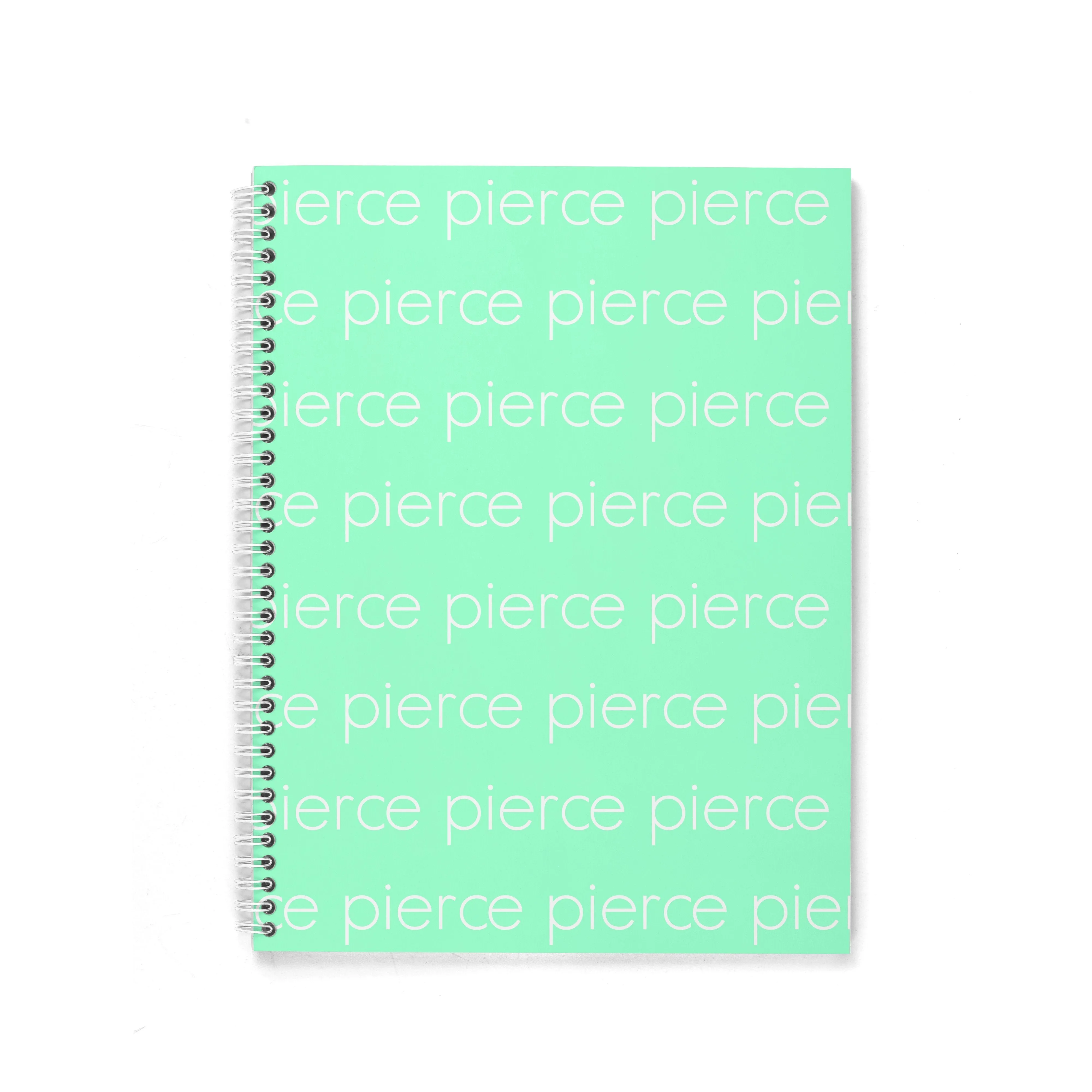 LIGHT REPEAT PERSONALIZED SPIRAL NOTEBOOK