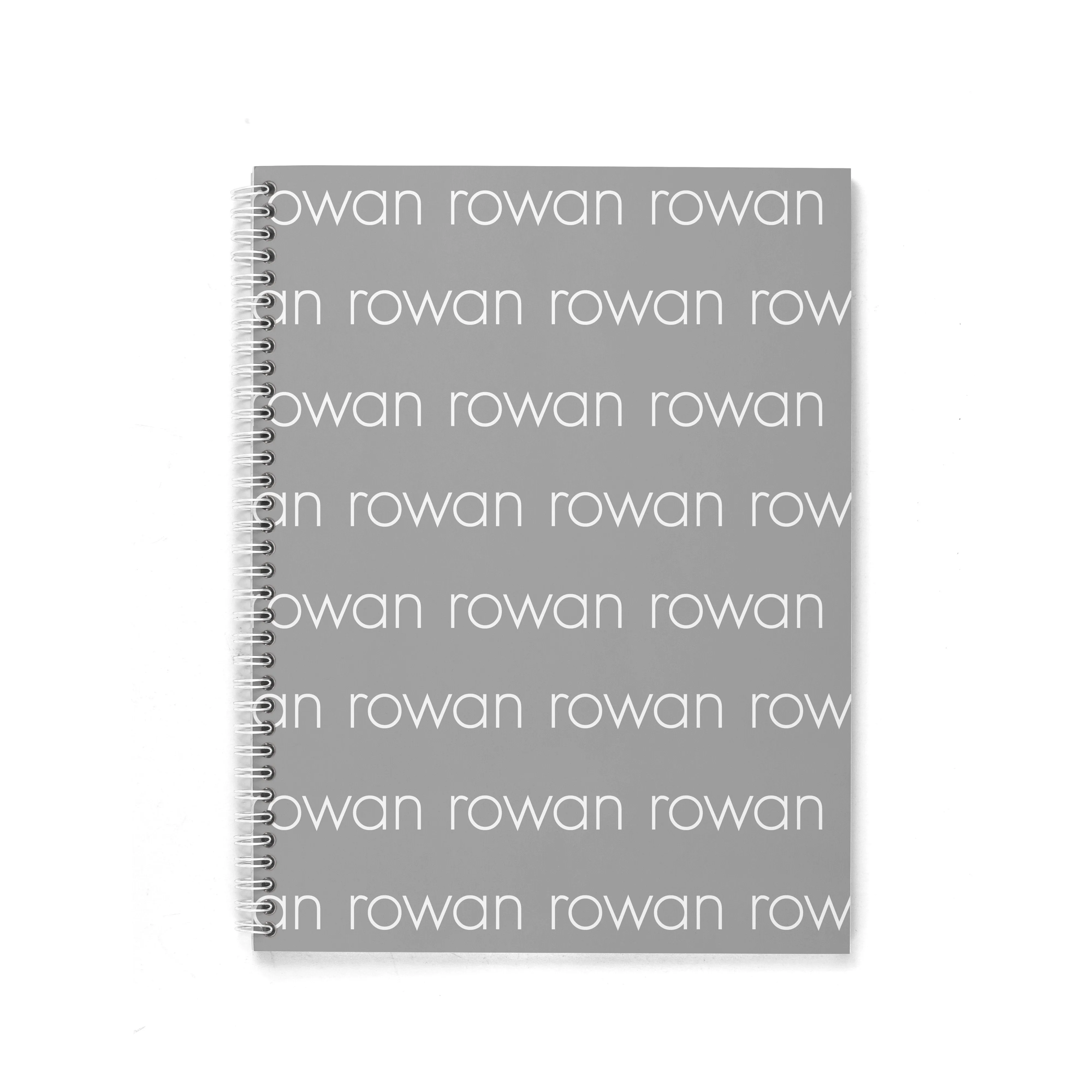 LIGHT REPEAT PERSONALIZED SPIRAL NOTEBOOK
