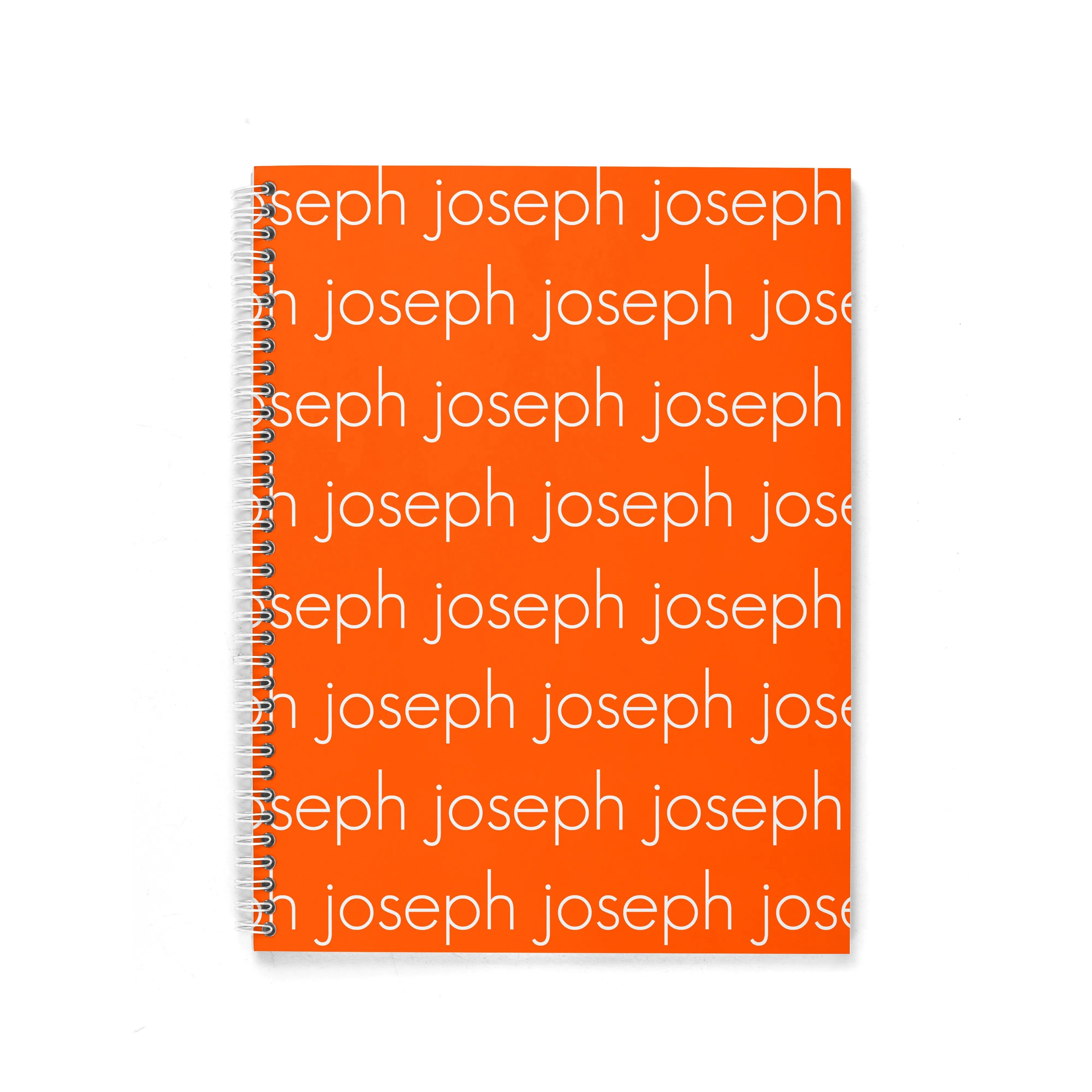 LIGHT REPEAT PERSONALIZED SPIRAL NOTEBOOK