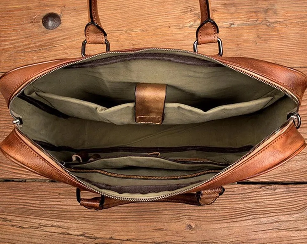 Lrenzo Leather Laptop Bag