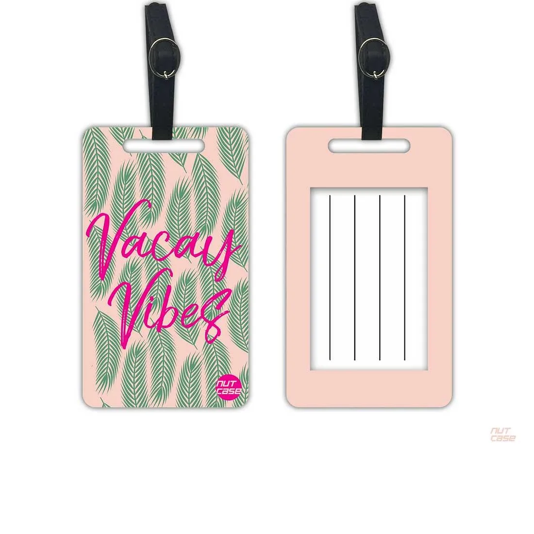 Luggage Tags Set Of 2 -  Vacay Vibes