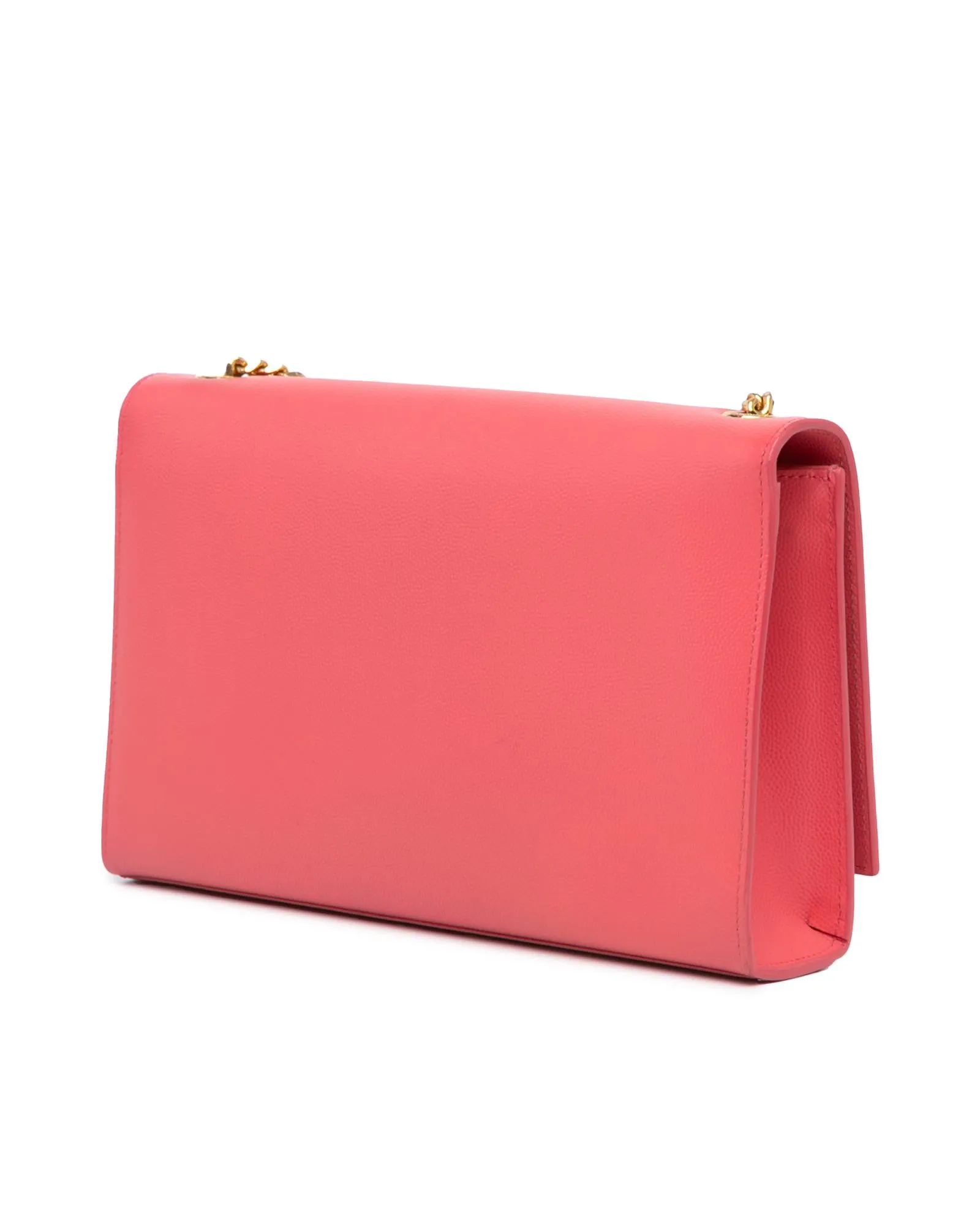 Medium Grain De Poudre Monogram Kate Crossbody Bag with Gold-Tone Chain Strap
