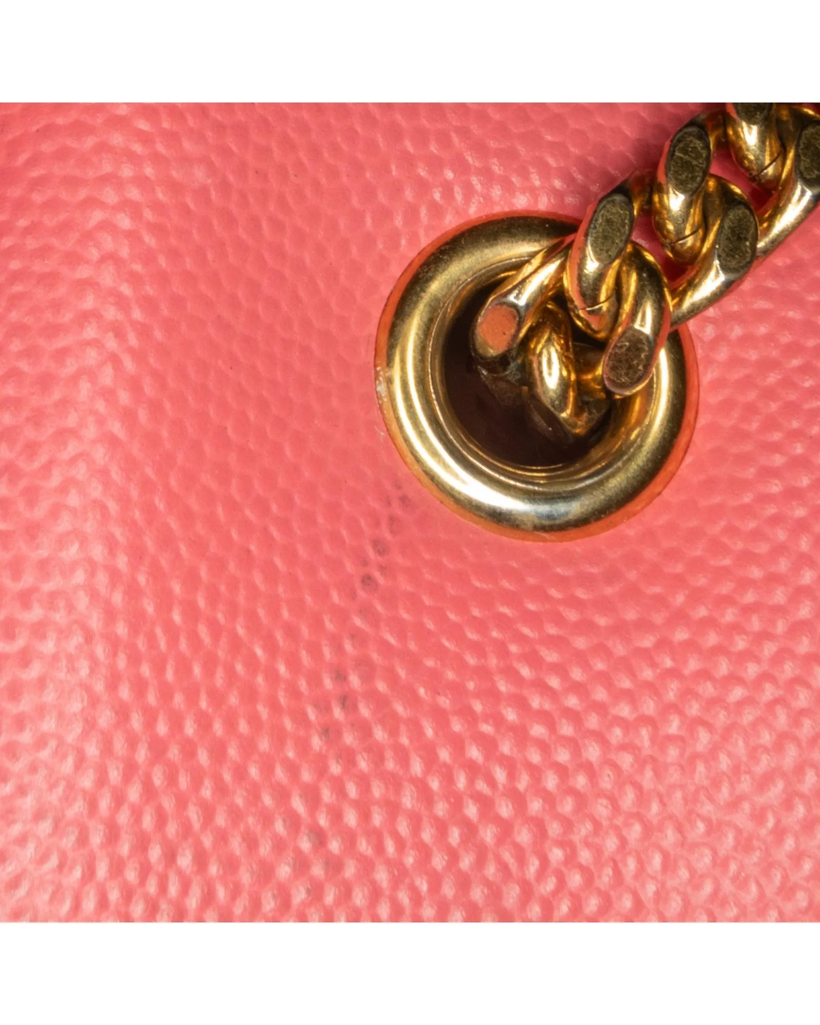 Medium Grain De Poudre Monogram Kate Crossbody Bag with Gold-Tone Chain Strap