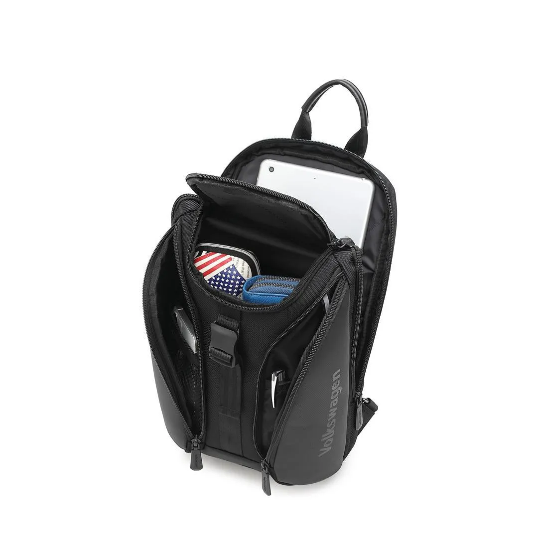 Men's Water Resistance Casual Chest Bag / Shoulder Bag / Crossbody Bag - VUJ 6221