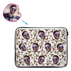 Mistletoe Personalized Laptop Sleeve