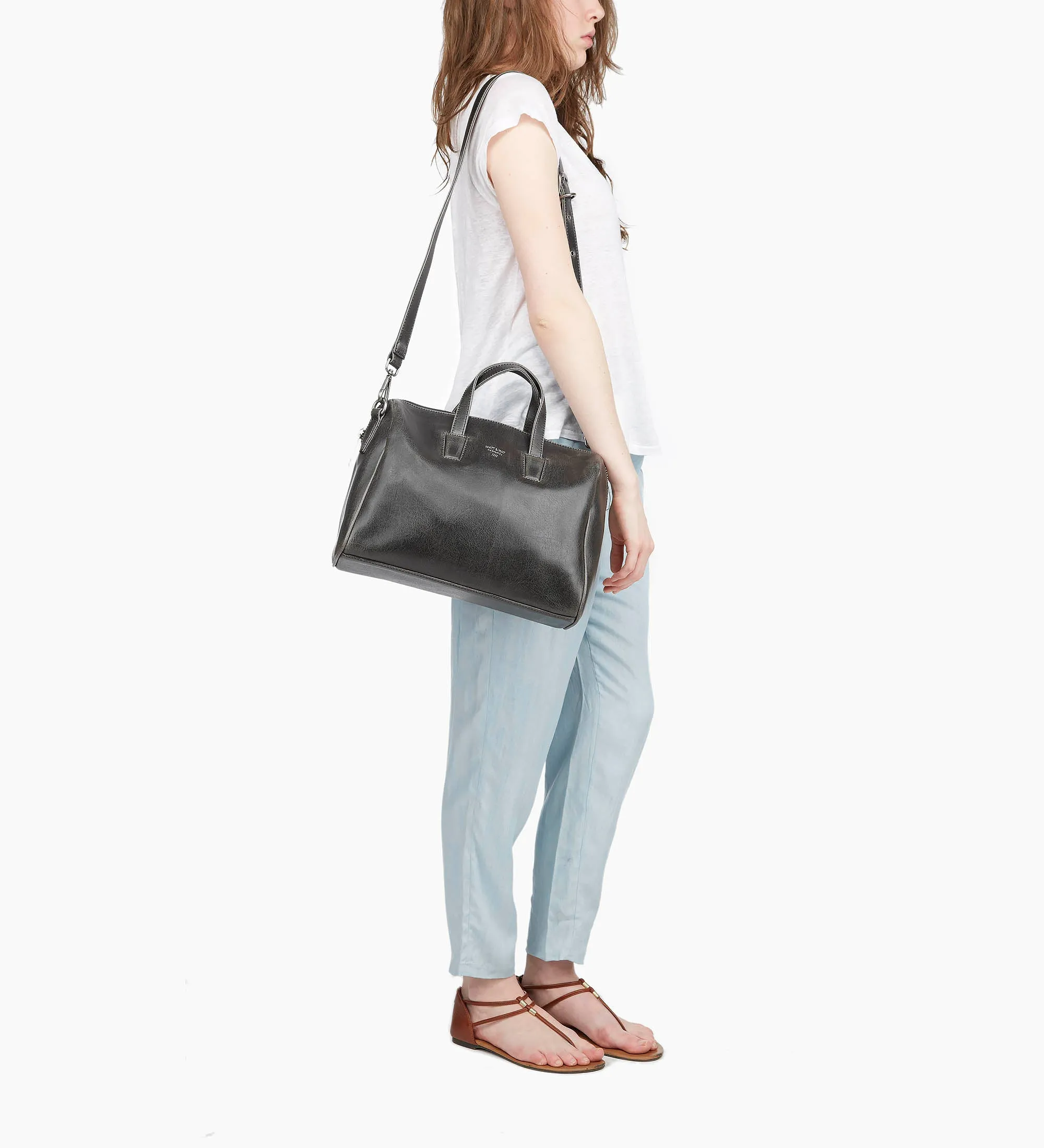 MITSUKO Vegan Bowling Bag - Vintage
