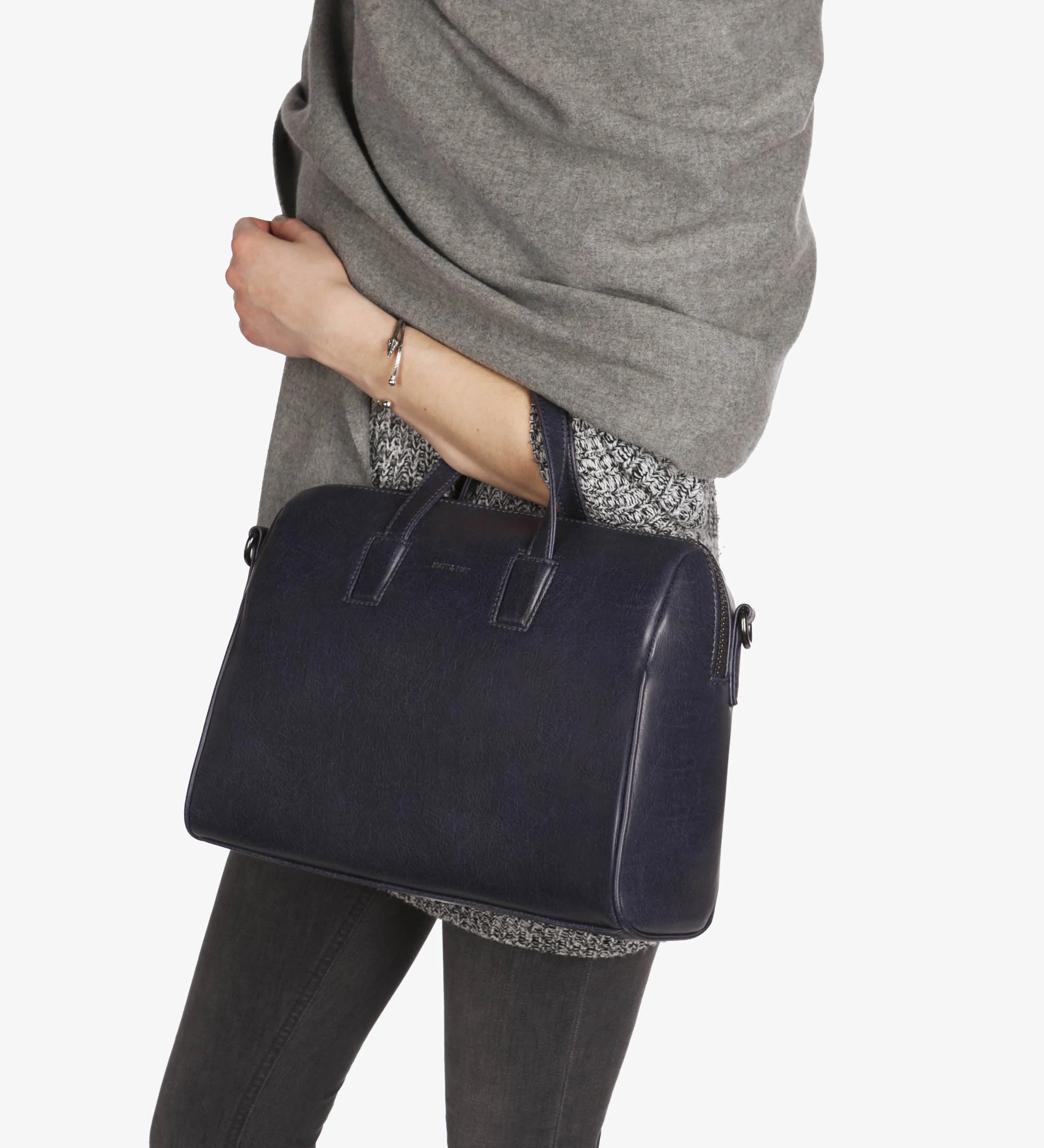 MITSUKO Vegan Bowling Bag - Vintage