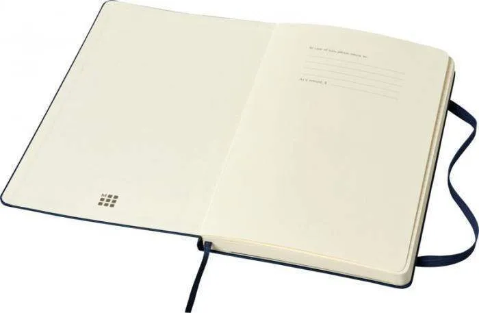 Moleskine Classic L Hard Cover Notebook - Ruled