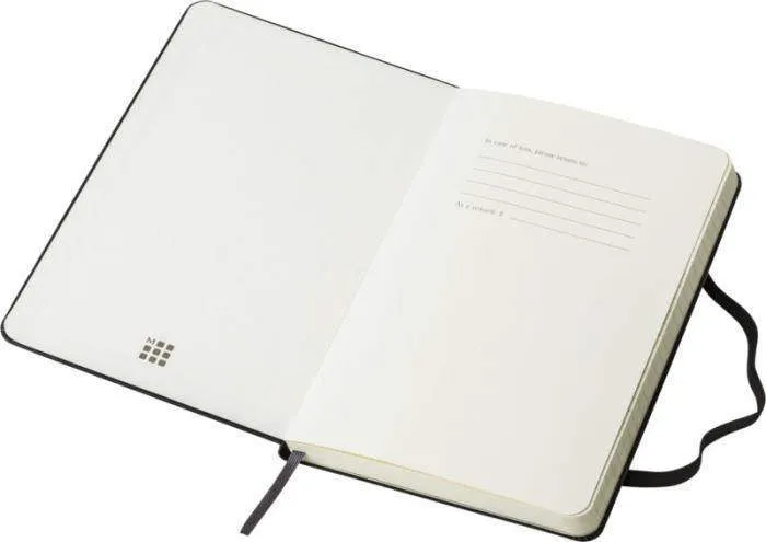 Moleskine Classic M Hard Cover Notebook - Ruled